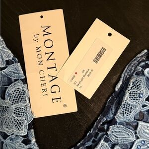 Montage by Mon Cheri Elegant Blue Lace